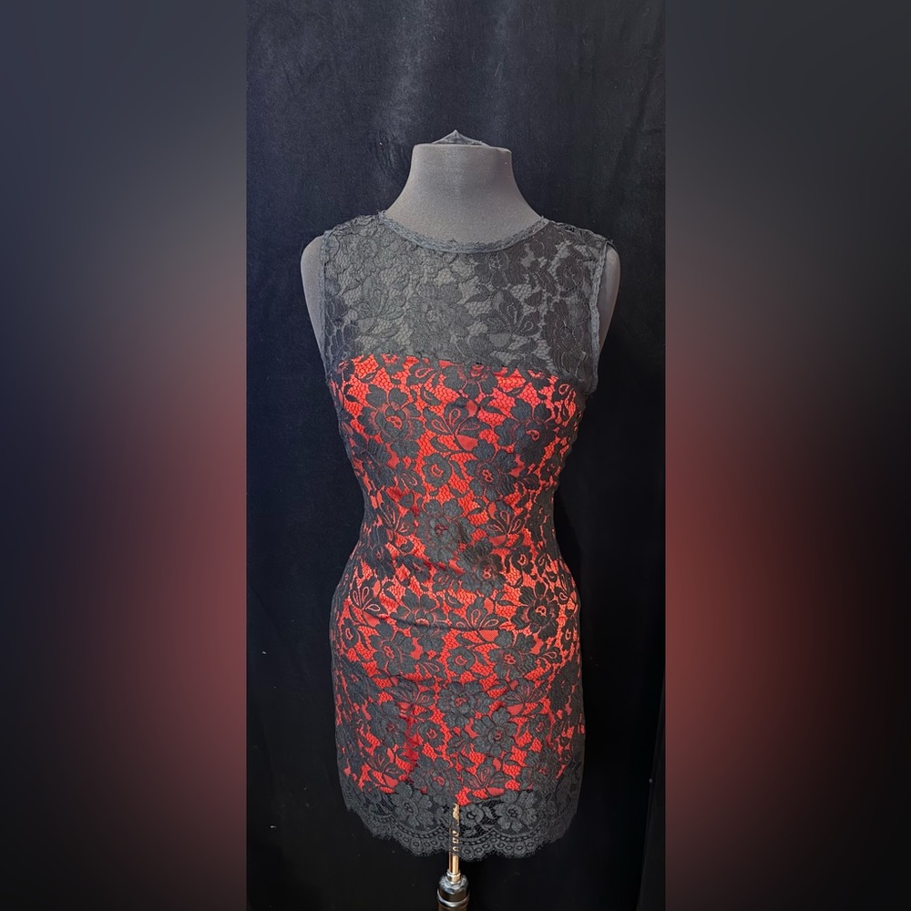 Dolce and Gabbana silk/lace dress